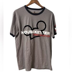 Disney Mouseketeer Men's Gray T-Shirt